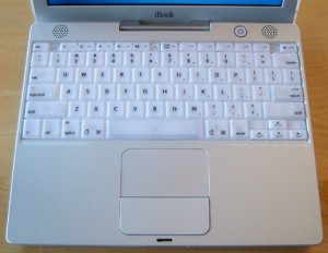The iBook Keyboard is great. Very Clicky and white
